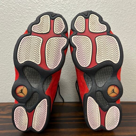 Vintage 1998 Air Jordan 13 Bred Size 9 980204 136002 062 FLAWED Retro Sneakers main image 5